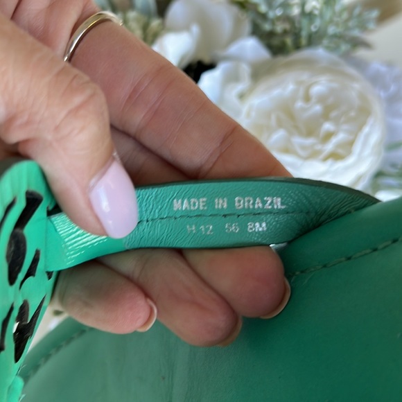 TORY BURCH Leather Miller Sandals 🌸 Size 8 - Picture 7 of 8